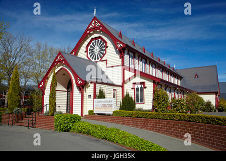 L'église presbytérienne Saint Andrew's à Rangi Ruru pour filles, Christchurch, Canterbury, île du Sud, Nouvelle-Zélande Banque D'Images