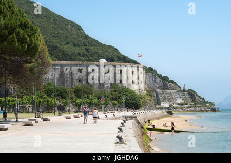 Fort de San Martin, Santona, Cantabria, ESPAGNE Banque D'Images