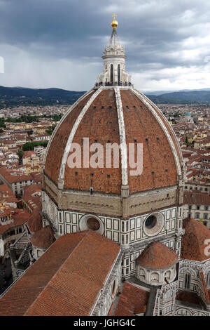 Coupole du Duomo, Florence, Italie Banque D'Images