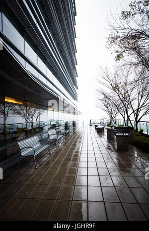 Toit de l'OHSU Oregon Health & Science University. Banque D'Images