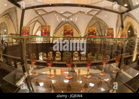 L'image de l'intérieur de Vastu Sangrahalaya Chatrapati Shivaji Maharaj. Musée du prince de Galles de l'ouest de l'Inde. Mumbai. L'Inde. Banque D'Images