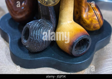 Pipes à un vendeur Banque D'Images