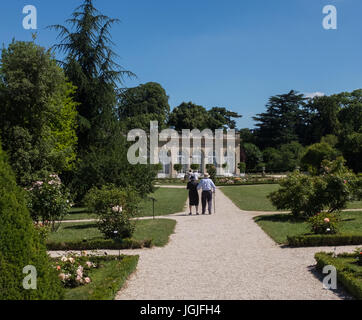 Parc de Bagatelle, Paris, France Banque D'Images