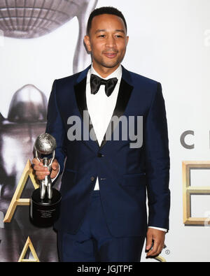 Pasadena, CA, USA. Feb, 2016 5. LOS ANGELES - Oct 5 : John Legend au 47ème NAACP Image Awards Presse Prix à la Pasadena Civic Auditorium le 5 février 2016 à Pasadena, CA Crédit : Kay Blake/ZUMA/Alamy Fil Live News Banque D'Images