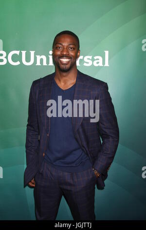 Pasadena, CA, USA. 14 Jan, 2016. LOS ANGELES - jan 14 : David Ajala NBCUniversal au TCA Câble Appuyez sur Jour de l'hiver 2016 à l'hôtel Langham Huntington Hotel le 14 janvier 2016 à Pasadena, CA Crédit : Kay Blake/ZUMA/Alamy Fil Live News Banque D'Images