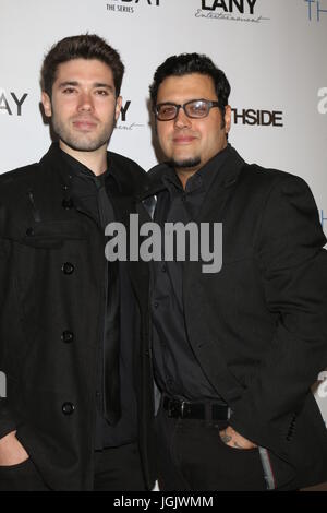 Los Angeles, CA, USA. 10 Mar, 2016. LOS ANGELES - jan 10 : Kristos Andrews, Gregori Martin J à la 5e édition de LANY Mélangeur au divertissement le Saint Felix le 10 mars 2016 à Los Angeles, CA : Crédit Kay Blake/ZUMA/Alamy Fil Live News Banque D'Images