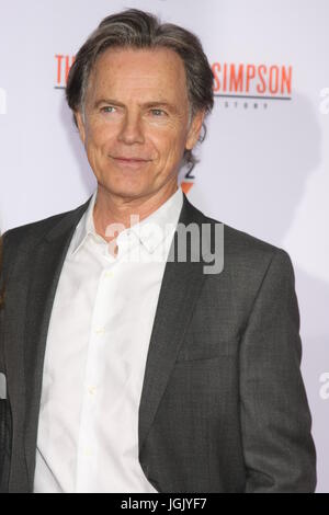 Westwood, CA, USA. 27 Jan, 2016. LOS ANGELES - jan 27 : Bruce Greenwood à l'American Crime Story - le peuple C. O.J. Simpson en première mondiale au Théâtre du Village Le 27 janvier 2016 à Westwood, CA Crédit : Kay Blake/ZUMA/Alamy Fil Live News Banque D'Images