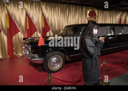 La voiture d'exposition Wenyou Luo à Beijing Banque D'Images