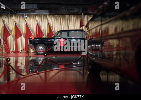 La voiture d'exposition Wenyou Luo à Beijing Banque D'Images