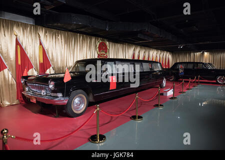 La voiture d'exposition Wenyou Luo à Beijing Banque D'Images