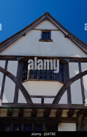 La Chambre qui a proposé, l'édifice Tudor, 1430. Exeter, Devon, Royaume-Uni. Juillet 2017. Banque D'Images