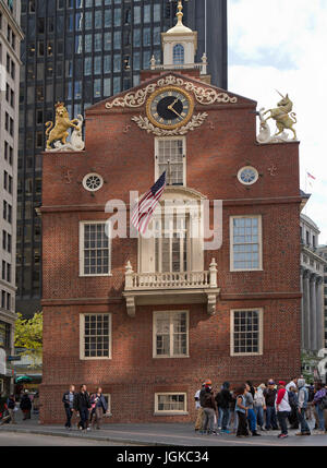 Old State House, Boston, MA USA Banque D'Images