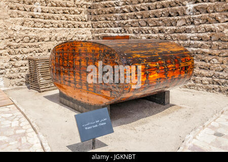 Ancien réservoir d'eau, le musée de Dubaï, le Fort Al Fahidi, Bur Dubai, Émirats arabes unis, Moyen Orient Banque D'Images