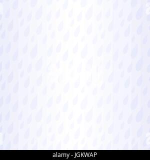 Les gouttelettes de pluie tombant dans le bleu clair et gris, des teintes d'illustration vectorielle sans couture Illustration de Vecteur