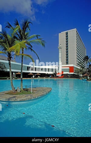 'Hôtel à Abidjan, Côte d'Ivoire, Afrique de l'Ouest", l'hôtel à Abidjan et Elfenbeinkueste, Westafrika Banque D'Images