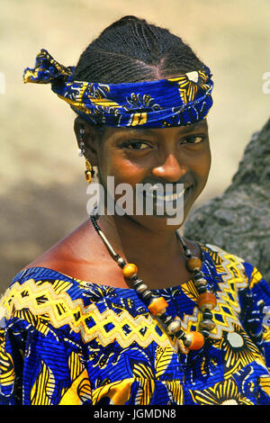 Femme du Mali, Frau aus Mali Banque D'Images