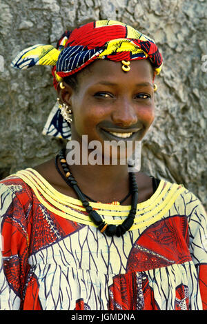 Femme du Mali, Frau aus Mali Banque D'Images