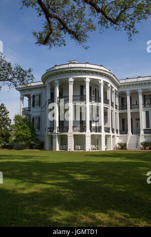 Nottoway Plantation, construite pendant les années 1850, près de White Castle, Louisiana, USA Banque D'Images