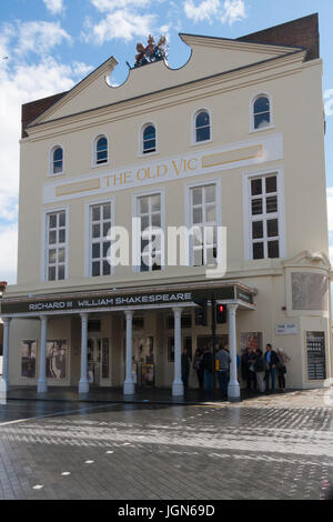 L'Old Vic Theatre, la CUT, Waterloo, Londres, Angleterre, Royaume-Uni Banque D'Images