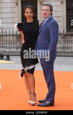 Royal Academy of Arts Exposition d'été 2017 - Arrivées avec : Emma Weymouth, Ceawlin Thynn, vicomte Weymouth Où : London, Royaume-Uni Quand : 08 juin 2017 Credit : Lia Toby/WENN.com Banque D'Images