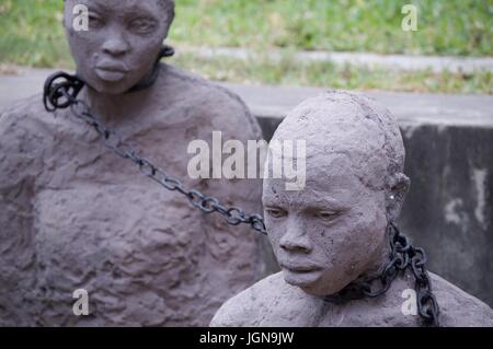 Vieux Marché aux Esclaves museum, Zanzibar Banque D'Images