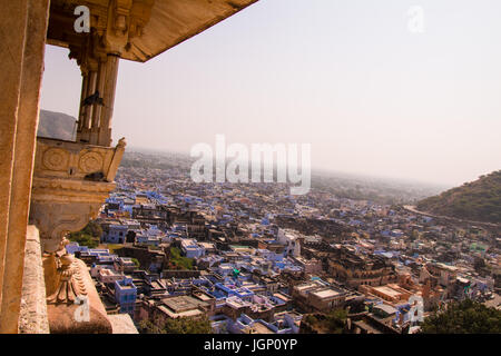 Vue de Taragarh Fort, Bundi Banque D'Images