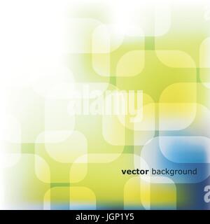 Vector Warped carrés de fond Illustration de Vecteur