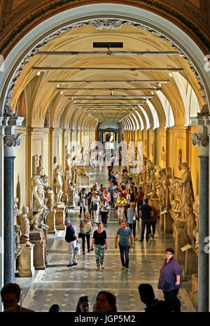 Museo chiaramonti, musées du vatican, Vatican. Banque D'Images