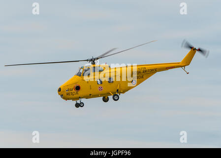 Westland Whirlwind HAR10 volant à la Journée de l'Air 2017 Yeovilton. Banque D'Images