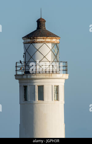 Vincent Point Lighthouse à Rancho Palos Verdes juste avant le coucher du soleil Banque D'Images