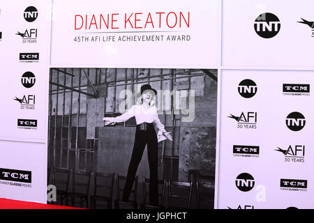 American Film Institute's Lifetime Achievement Award à Diane Keaton au Dolby Theatre Le 8 juin 2017 à Los Angeles, CA comprend : Atmosphère Où : Los Angeles, California, United States Quand : 09 Juin 2017 Crédit : Nicky Nelson/WENN.com Banque D'Images