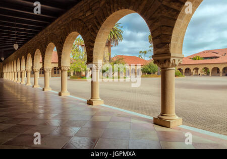 Campus de l'Université de Stanford à Palo Alto, Californie, États-Unis Banque D'Images