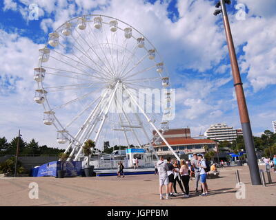 Bourrnemouth Grande Roue Banque D'Images