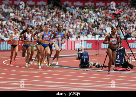 Londres, Royaume-Uni. 09 juillet 2017. Ligue de diamant de l'IAAF, jeux d'anniversaire, Queen Elizabeth Olympic Park, Stratford, London, UK. Crédit : Simon Balson/Alamy Live News Banque D'Images