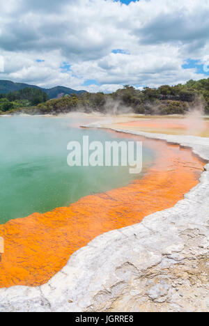 Waiotapu Thermal Wonderland, Rotorua, Nouvelle-Zélande Banque D'Images