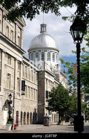 Montréal, Canada, 9 juillet,2017.Place du Marché Bonsecours dans le Vieux Montréal.Credit:Mario Beauregard/Alamy Live News Banque D'Images