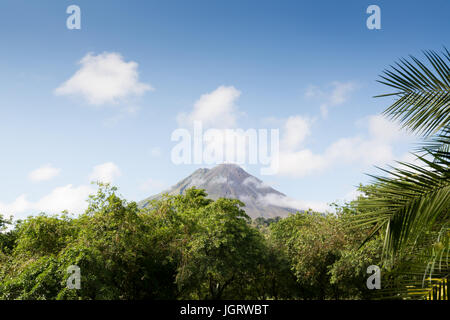 Le volcan Arenal, Alajuela, Costa Rica Banque D'Images