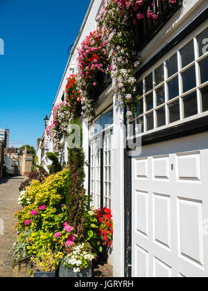 Hyde Park Garden Mews, Bayswater, Londres, Angleterre Banque D'Images