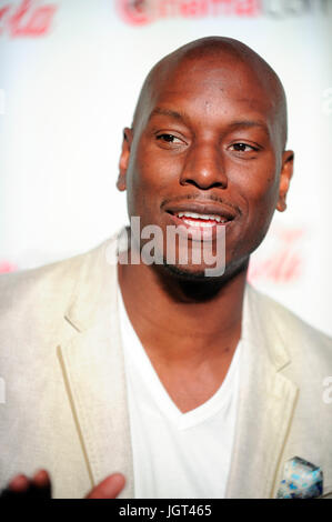 L'acteur/chanteur Tyrese Gibson,arrive cinemacon awards discothèque pure Caesars Palace pendant cinemacon,site officiel de la convention de l'association nationale des propriétaires de théâtre avril 26,2012,las vegas nevada. Banque D'Images