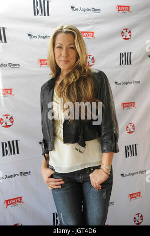 Colbie caillat arrivée imc portrait 'comment j'ai écrit cette chanson' panel house blues coucher de West Hollywood. Banque D'Images