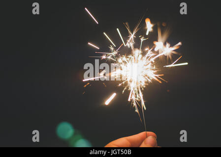 Cierges allumés sur une célébration spéciale 24. Banque D'Images