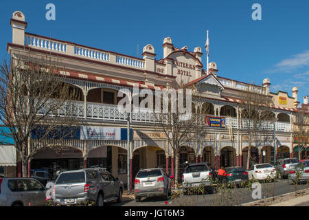 Criterion Hotel, Warwick, Queensland, Australie Banque D'Images