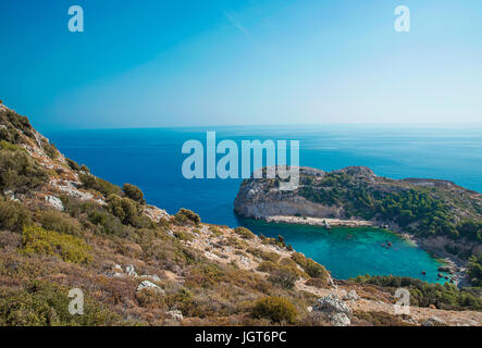 Plage de Anthony Quinn panorama Banque D'Images