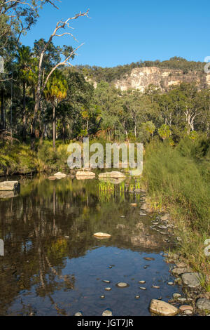 1er passage, Carnarvon Gorge, Queensland, Australie Banque D'Images