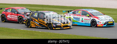 British Touring Car Championship 2017 BTCC à Donington Park Banque D'Images