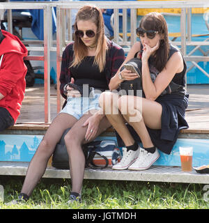 Download Festival 2017 - Jour 1 - l'atmosphère mettant en vedette : l'atmosphère, où l'Invité : Donnington, Derbyshire, Royaume-Uni Quand : 09 juin 2017 Source : WENN.com Banque D'Images