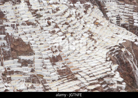 Salineras (uo) Salinas de Maras - Valle Sagrado de los Incas - région de Cusco - Perú ATENÇÃO : NÃO PODEMOS REPRESENTAR FORA DA IMAGEM ESSA NORD LAT Banque D'Images