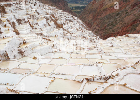 Salineras (uo) Salinas de Maras - Valle Sagrado de los Incas - région de Cusco - Perú ATENÇÃO : NÃO PODEMOS REPRESENTAR FORA DA IMAGEM ESSA NORD LAT Banque D'Images