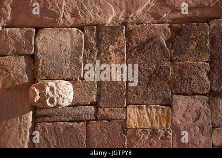 Tiwanaku, département de La Paz, Pedro Domingo Murillo Province, La Paz, Bolívia Banque D'Images