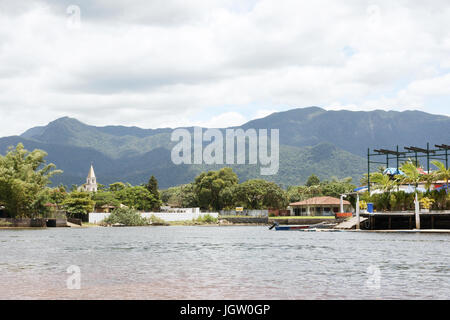 Paysage, Barra do Una, Peruíbe, São Paulo, Brésil Banque D'Images